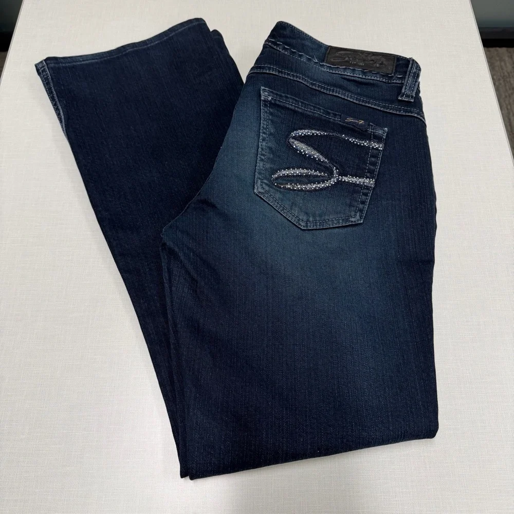 Seven7 dark wash